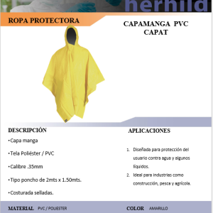 CAPAMANGA PVC - Imagen 2