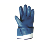 GUANTE DE NITRILO PUÑO DE LONETA