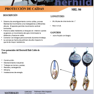 RETRACTIL CON CINTA 06 PIES - Imagen 2