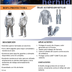 TRAJE ALUMINIZADO KEVLAR - Image 3